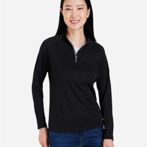 Women's Origin Performance Pique Quarter-Zip Pullover - CE418W